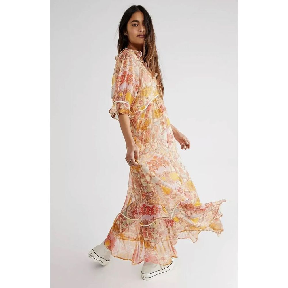 NWT Free People  Carmella Maxi Dress Size S